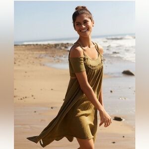 Anthropologie • Azul Green Two Piece Dress Set Green Small NWT